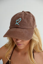 Brown Lulu Peak Cap