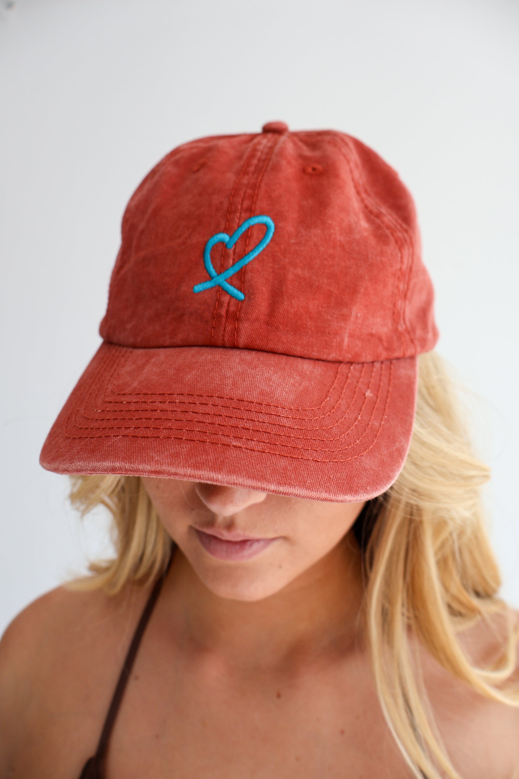 Rust Lulu Peak Cap