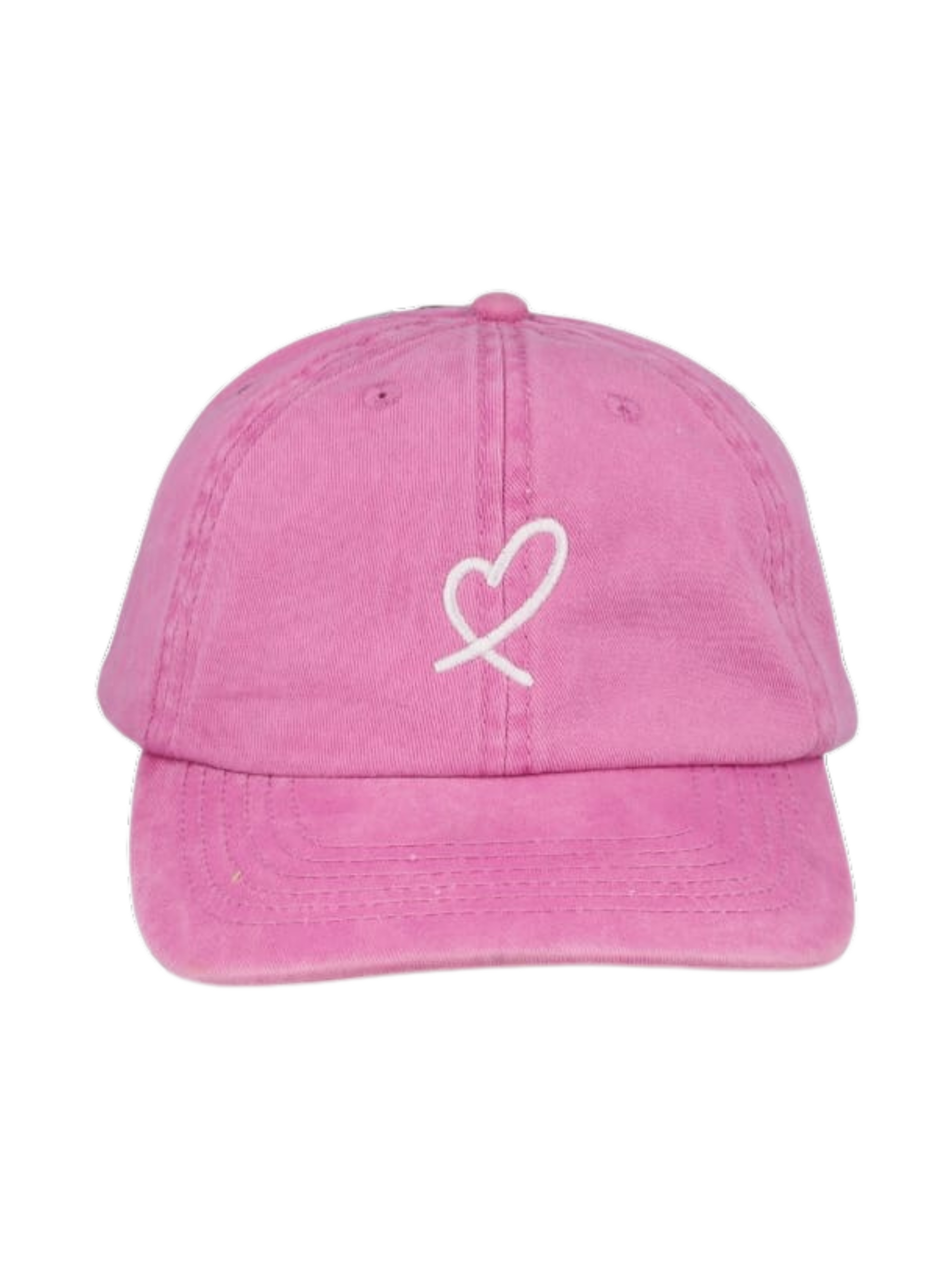Pink Lulu Peak Cap